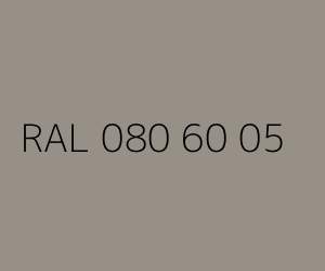 Couleur RAL 080 60 05 