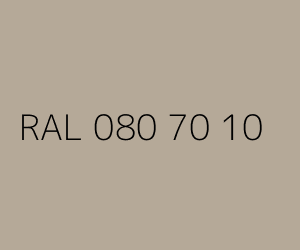 Couleur RAL 080 70 10 
