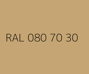 Couleur RAL 080 70 30 