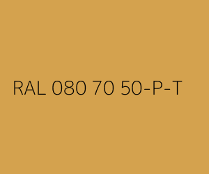 Couleur RAL 080 70 50-P-T 