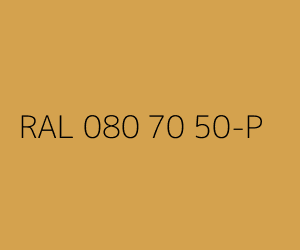 Couleur RAL 080 70 50-P 