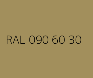Couleur RAL 090 60 30 