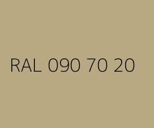 Couleur RAL 090 70 20 