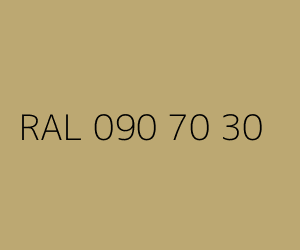 Couleur RAL 090 70 30 
