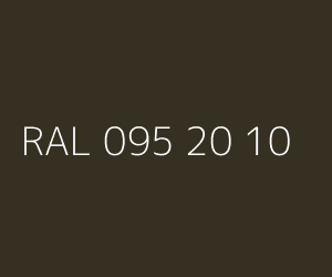 Couleur RAL 095 20 10 