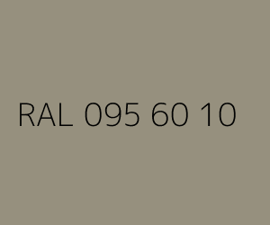 Couleur RAL 095 60 10 