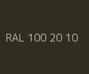 Couleur RAL 100 20 10 
