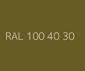 Couleur RAL 100 40 30 