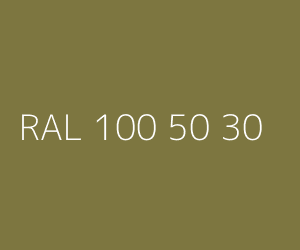 Couleur RAL 100 50 30 