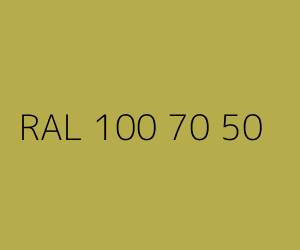 Couleur RAL 100 70 50 