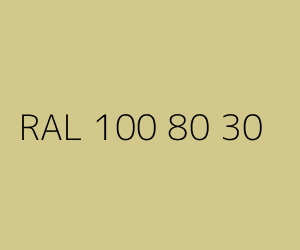 Couleur RAL 100 80 30 