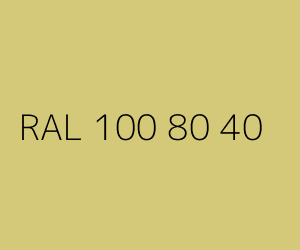 Couleur RAL 100 80 40 