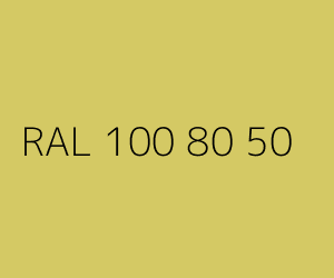 Couleur RAL 100 80 50 