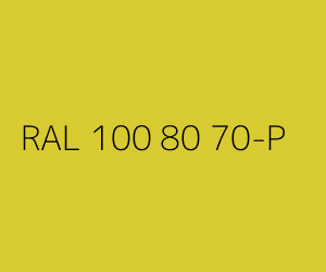 Couleur RAL 100 80 70-P 