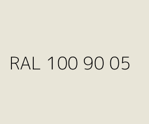 Couleur RAL 100 90 05 