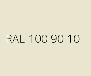 Couleur RAL 100 90 10 