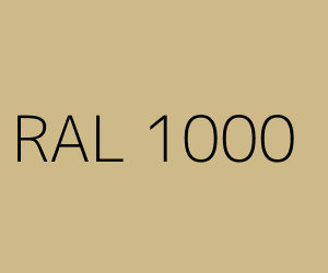 Couleur RAL 1000 BEIGE VERT