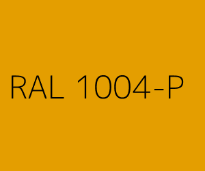 Couleur RAL 1004-P JAUNE OR
