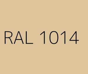 Couleur RAL 1014 IVOIRE