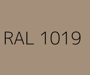 Couleur RAL 1019 BEIGE GRIS Couleur RAL 1019 BEIGE GRIS