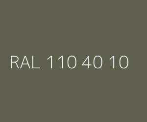 Couleur RAL 110 40 10 