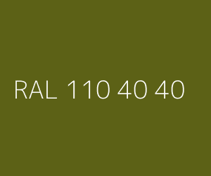 Couleur RAL 110 40 40 