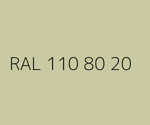 Couleur RAL 110 80 20 