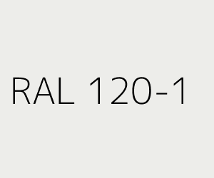 Couleur RAL 120-1 
