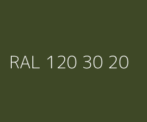 Couleur RAL 120 30 20 