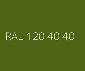 Couleur RAL 120 40 40 
