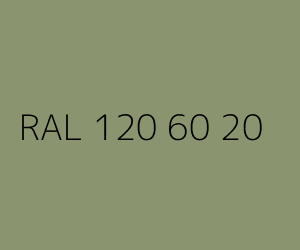 Couleur RAL 120 60 20 