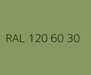 Couleur RAL 120 60 30 