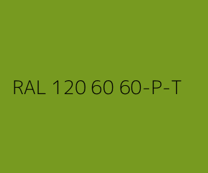 Couleur RAL 120 60 60-P-T 