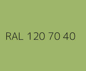Couleur RAL 120 70 40 