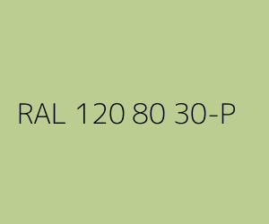 Couleur RAL 120 80 30-P 