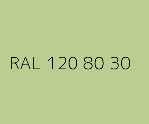 Couleur RAL 120 80 30 