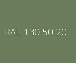 Couleur RAL 130 50 20 