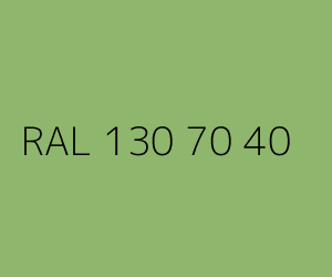 Couleur RAL 130 70 40 