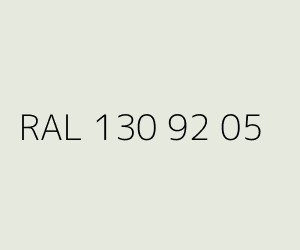 Couleur RAL 130 92 05 