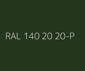 Couleur RAL 140 20 20-P 