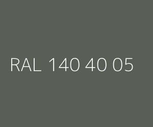 Couleur RAL 140 40 05 