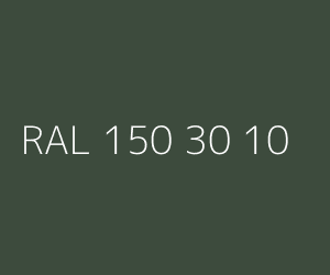 Couleur RAL 150 30 10 