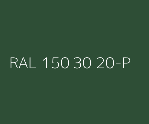 Couleur RAL 150 30 20-P 