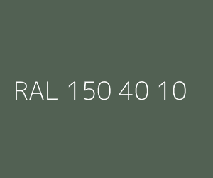 Couleur RAL 150 40 10 