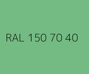 Couleur RAL 150 70 40 