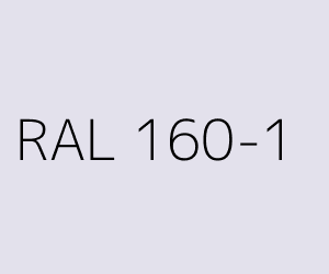Couleur RAL 160-1 