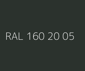 Couleur RAL 160 20 05 