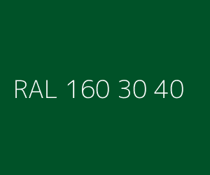 Couleur RAL 160 30 40 