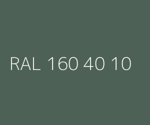 Couleur RAL 160 40 10 