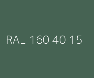 Couleur RAL 160 40 15 